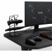 Gaming galds SENSE7 Nomad Basic Black 140 cmx60 cm Basic