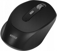 Marvo Marvo WM106W BK, 1600DPI, Bluetooth a 2,4GHz, optyczna, 6kl., bezprzewodowa, czarna, wbudowany akumulator, biurowa, cicha, DU