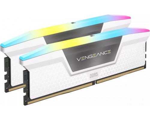 Corsair Vengeance RGB, DDR5, 32 GB, 6000MHz, CL30 (CMH32GX5M2B6000C30W)