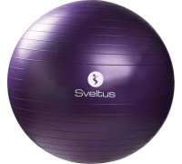 SKO Vingrošanas bumba SVELTUS Pretplīšanās 75 cm, violets + kaste