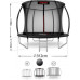 Garden Trampoline Neo-Sport NS-10C231 With inner mesh 10 FT 312 cm
