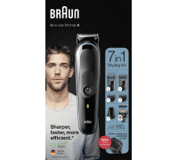 Braun Braun All-in-one MGK5345 trymer do brody Bateria 2,1 cm Black, Blue