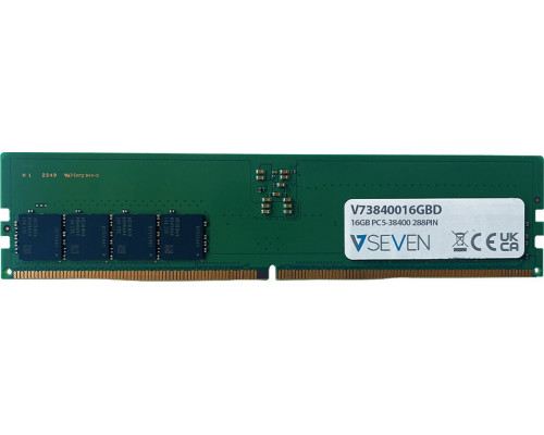 V7 DDR5, 16 GB, 4800MHz, CL40 (V73840016GBD)