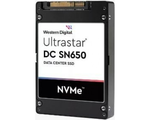 WD SSD Western Digital Ultrastar DC SN650 WUS5EA176ESP5E1 (7.68 TB; U.3; PCIe NVMe 4.0 ; 1DW/D; SE)