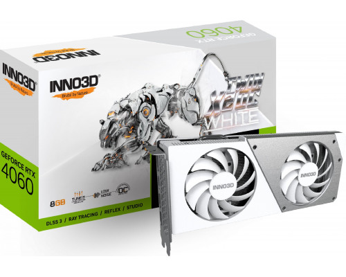 Inno3D VGA Inno3D RTX4060 8GB X2 OC White