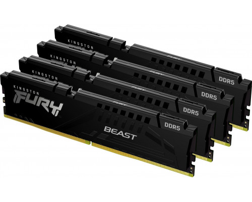 Kingston Fury Beast, DDR5, 64 GB, 5600MHz, CL40 (KF556C40BBK4-64)