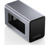 Jonsbo Jonsbo V11 Silver Mini-ITX Gehäuse, PCI-E 4.0 - silber