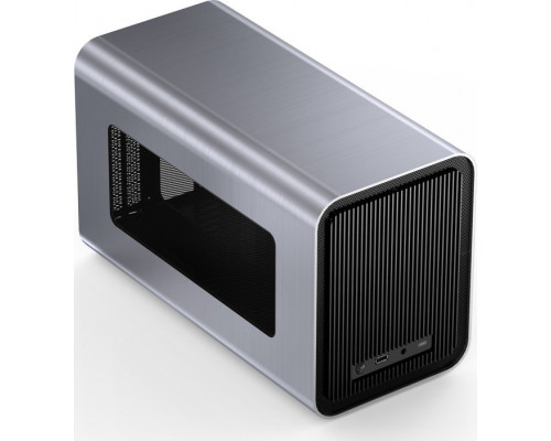 Jonsbo Jonsbo V11 Silver Mini-ITX Gehäuse, PCI-E 4.0 - silber