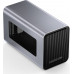 Jonsbo Jonsbo V11 Silver Mini-ITX Gehäuse, PCI-E 4.0 - silber