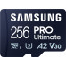 SD  Samsung Pro Ultimate MicroSDXC 256 GB Class 10 UHS-I/U3 A2 V30 (MB-MY256SA/WW)