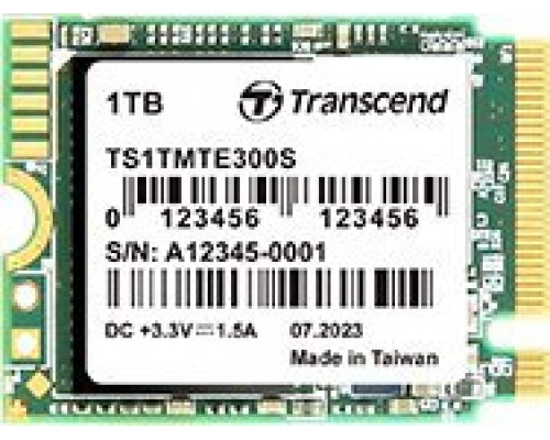 SSD  SSD Transcend SSD 1TB Transcend M.2 MTE300S (M.2 2230) PCIe Gen3 x4 NVMe