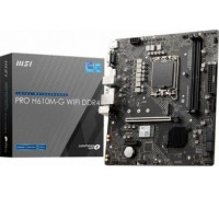MSI MSI PRO H610M-G WIFI DDR4 Intel H610 LGA 1700