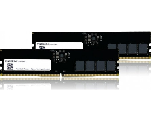 Mushkin Essentials, DDR5, 64 GB, 4800MHz, CL40 (MES5U480FD32GX2)