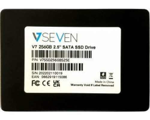 SSD 256GB SSD V7 V7 256GB 2.5" SATA III (V7SSD256GBS25E)