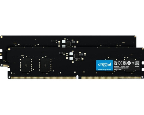 Crucial DDR5, 16 GB, 5600MHz, CL46 (CT2K8G56C46U5)