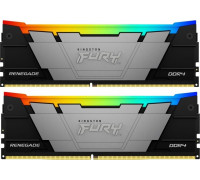 Kingston Fury Renegade RGB, DDR4, 32 GB, 3600MHz, CL16 (KF436C16RB12AK2/32) Kingston Fury Renegade RGB, DDR4, 32 GB, 3600MHz, CL16 (KF436C16RB12AK2/32)