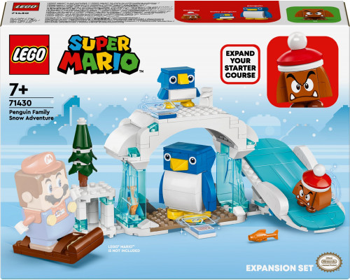 LEGO Super Mario Śniegowa przygoda penguinów – zestaw rozszerzający (71430)
