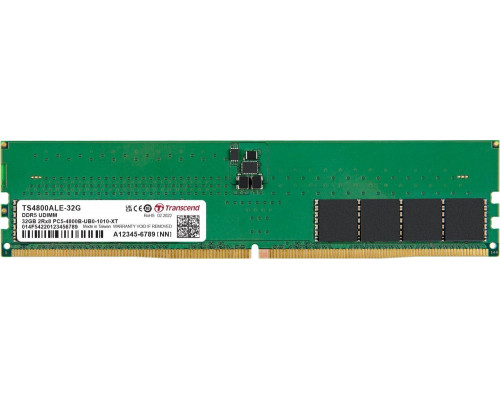 Transcend JetRam, DDR5, 32 GB, 5600MHz, CL46 (JM5600ALE-32G)