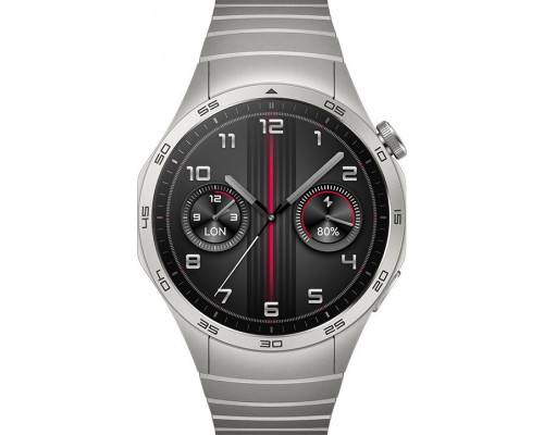 Smartwatch Huawei Huawei WATCH GT 4 3,63 cm (1.43") AMOLED 46 mm Cyfrowy 466 x 466 px Gray Wi-Fi GPS