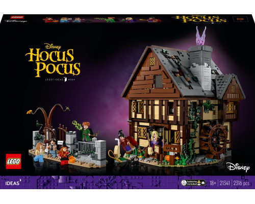 LEGO Ideas Disney Hokus Pokus: Chata sióstr Sanderson (21341)