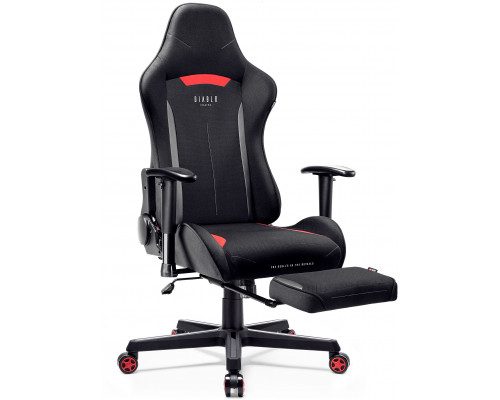 Diablo Chairs Zestaw: Gaming X-Starter + podnóżek