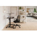 Gaming galds SENSE7 biurko mobilne Black 70 cmx52 cm czarny