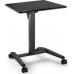 Gaming galds SENSE7 biurko mobilne Black 70 cmx52 cm czarny