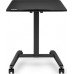 Gaming galds SENSE7 biurko mobilne Black 70 cmx52 cm czarny