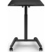 Gaming galds SENSE7 biurko mobilne Black 70 cmx52 cm czarny