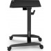Gaming galds SENSE7 biurko mobilne Black 70 cmx52 cm czarny