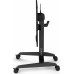 Gaming galds SENSE7 biurko mobilne Black 70 cmx52 cm czarny