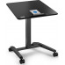 Gaming galds SENSE7 biurko mobilne Black 70 cmx52 cm czarny