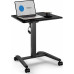 Gaming galds SENSE7 biurko mobilne Black 70 cmx52 cm czarny