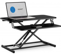 Gaming galds SENSE7 konwerter biurowy Black 81 cmx40 cm