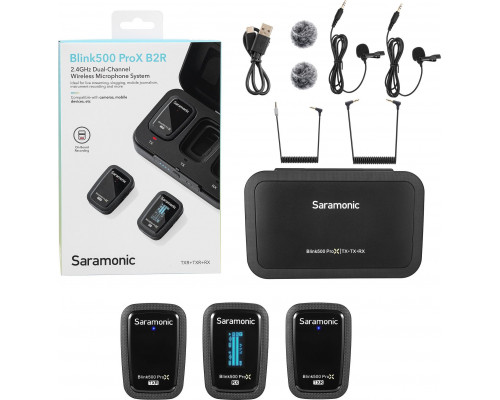 Saramonic Saramonic Blink500 ProX B2R Zestaw do bezprzewodowej transmisji dźwięku