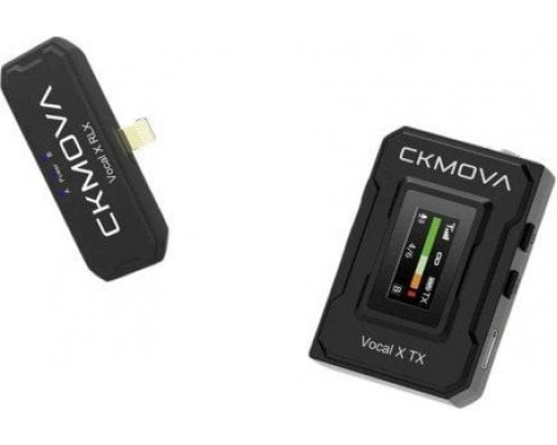 CKMOVA CKMOVA Vocal X V5 MK2 - Bezprzewodowy system lightning z mikrofonem