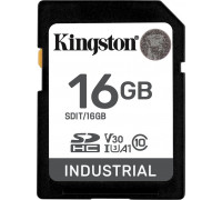 SD  Kingston Industrial SDHC 16 GB UHS-I/U3 A1 V30 (SDIT/16GB)