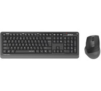 A4Tech A4tech FGS1035Q, bezprzewodowy biurowy zestaw klawiatura z myszą, szary