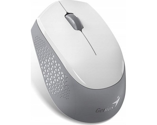 Genius GENIUS myš NX-8000S BT/ duální Bluetooth + 2,4GHz/ 1200 dpi/ bezdrátová/ tichá/ bílošedá