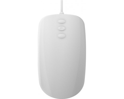 Cherry CHERRY Mouse AK-PMH3 Medical 3-Button Scroll corded sealed white IP68 kabelgebunden, 3-Button-Scroll-Steuerung, IP68