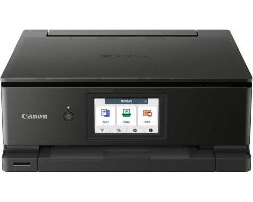 MFP Canon Canon PIXMA TS8750 - Multifunktionsdrucker - Farbe - Tintenstrahl - Legal (216 x 356 mm) (Original) - A4/Legal (Medien) - bis zu 15 ipm (Drucken) - 200 Blatt - USB 2.0, Wi-Fi(ac) - Schwarz