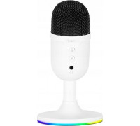 Marvo Marvo, gamingowy mikrofon, MIC-06, biała, Podświetlenie RGB, wejście słuchawkowe