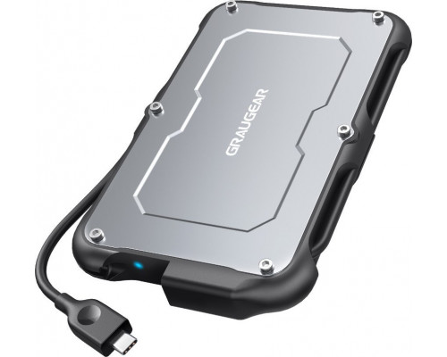 HDD Graugear Graugear Ext Gehuse f. 2,5" SSD/HDD USB-C3.2 Gen2