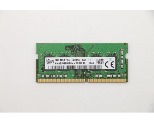 Lenovo Lenovo 5M30V06795 moduł pamięci 8 GB 1 x 8 GB DDR4 3200 MHz