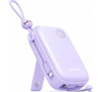 Joyroom Joyroom JR-L008 Plus Cutie Series 22.5W 20000mAh ze stojakiem violet