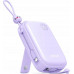 Joyroom Joyroom JR-L008 Plus Cutie Series 22.5W 20000mAh ze stojakiem violet