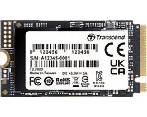 SSD 2TB SSD Transcend TRANSCEND 2TB M.2 2242 PCIe Gen4x4 NVMe 3D TLC DRAM-less