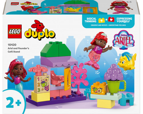 LEGO Duplo Stoisko kawowe Arielki i Florka (10420)