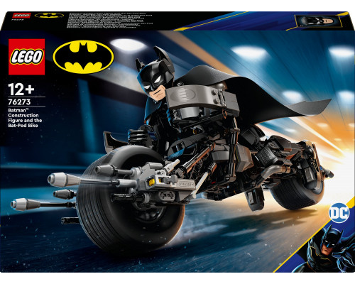 LEGO DC Figurka Batmana™ do zbudowania i batcykl (76273)