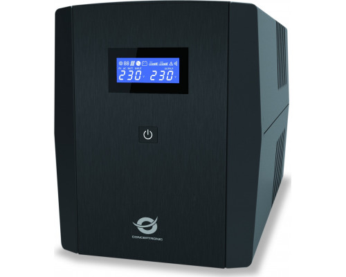 UPS Conceptronic Conceptronic ZEUS03EM charger UPS Technologia line-interactive 1,2 kVA 720 W 5 x gniazdo sieciowe